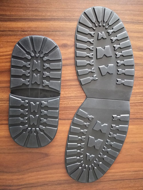 rubber shoe half soles and heels for shoe repair materials