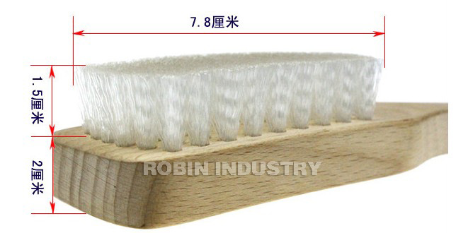 Scouring shoe brush