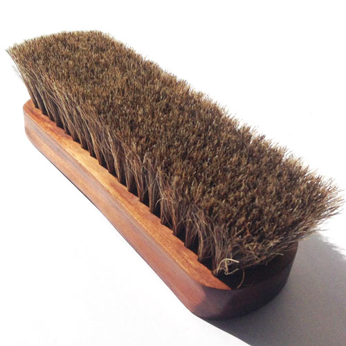 horsehair lotus shoe brushes