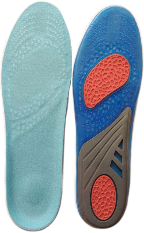 GEL shock absorber sports insoles